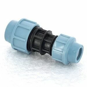 Муфта 25 х 20 обжим для труб ПНД UNIDELTA