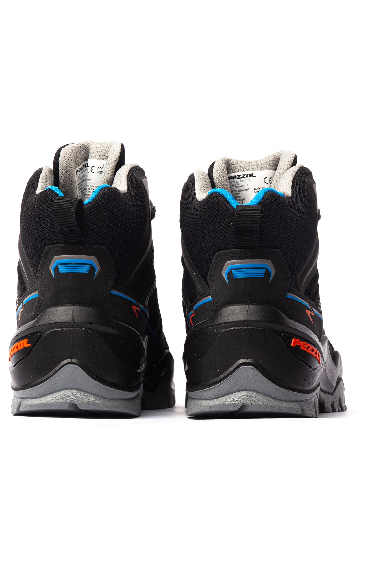 5031763 Ботинки ПЕЦЦОЛЬ КОНДОР c композитным подноском и проколозащитной прокладкой черно-синие  Летняя обувь размер 46 Спецодежда  - Вид №1