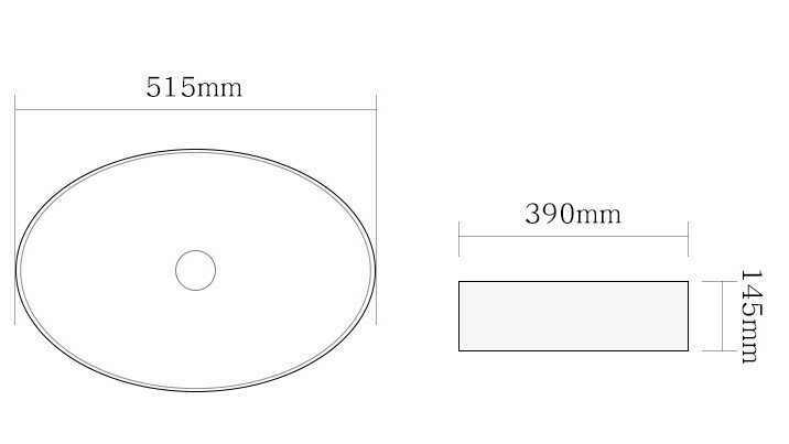 Раковина чаша SL-1104MB SANTILINE  - Вид №1