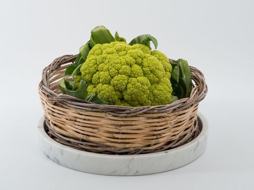 MONITILLO MARMI Центральное украшение с плетеной корзиной ручной работы sun-id-1495280 - Вид №1