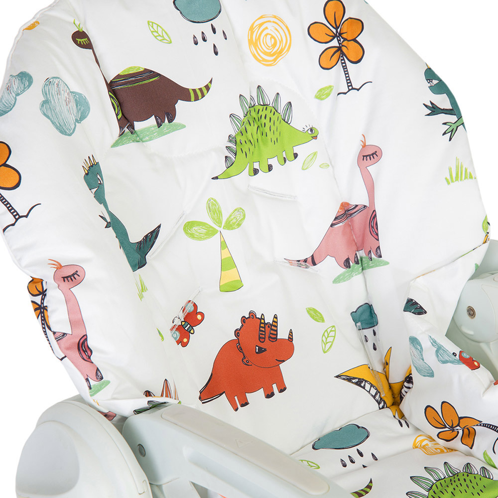 Съемный чехол для стульчика для кормления Dino VAMVIGVAM  281632 Красный;желтый;зеленый Santreyd  - Вид №1