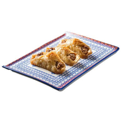 Пахлава Бабочка с грецким орехом начинка сливочная Oriental Sweets 100 г Santreyd 21311 - Вид №1