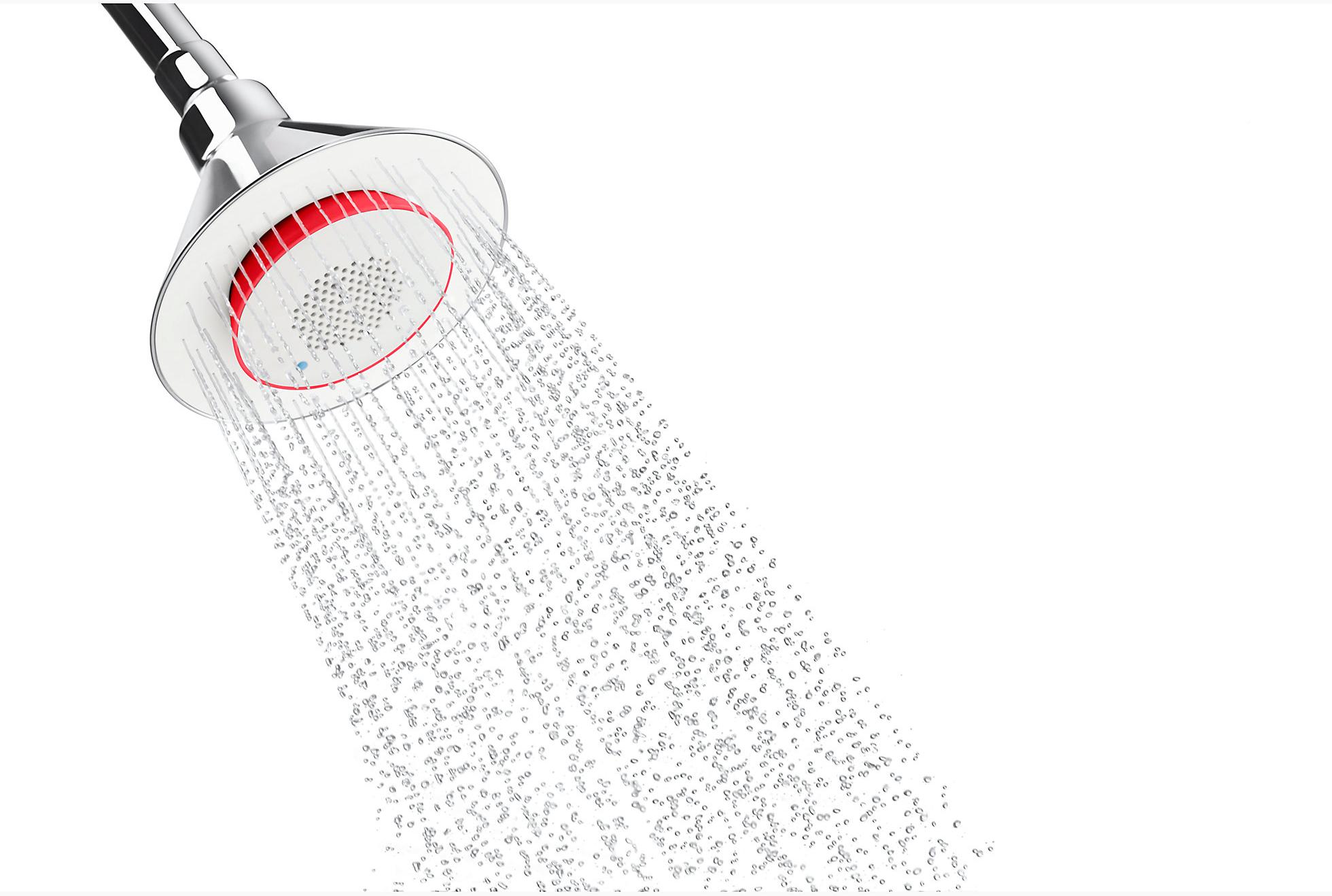 KOHLER Однофункциональная насадка для душа Moxie 2,5 галлона в минуту с беспроводным динамиком K-9245-0  - Вид №9