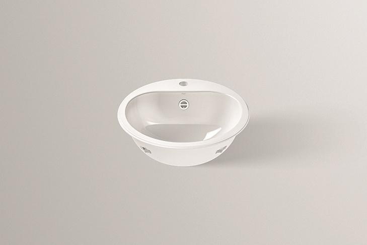 2005000000 Встраиваемая раковина, ew 3 , белая, proshield Alape серия EW 