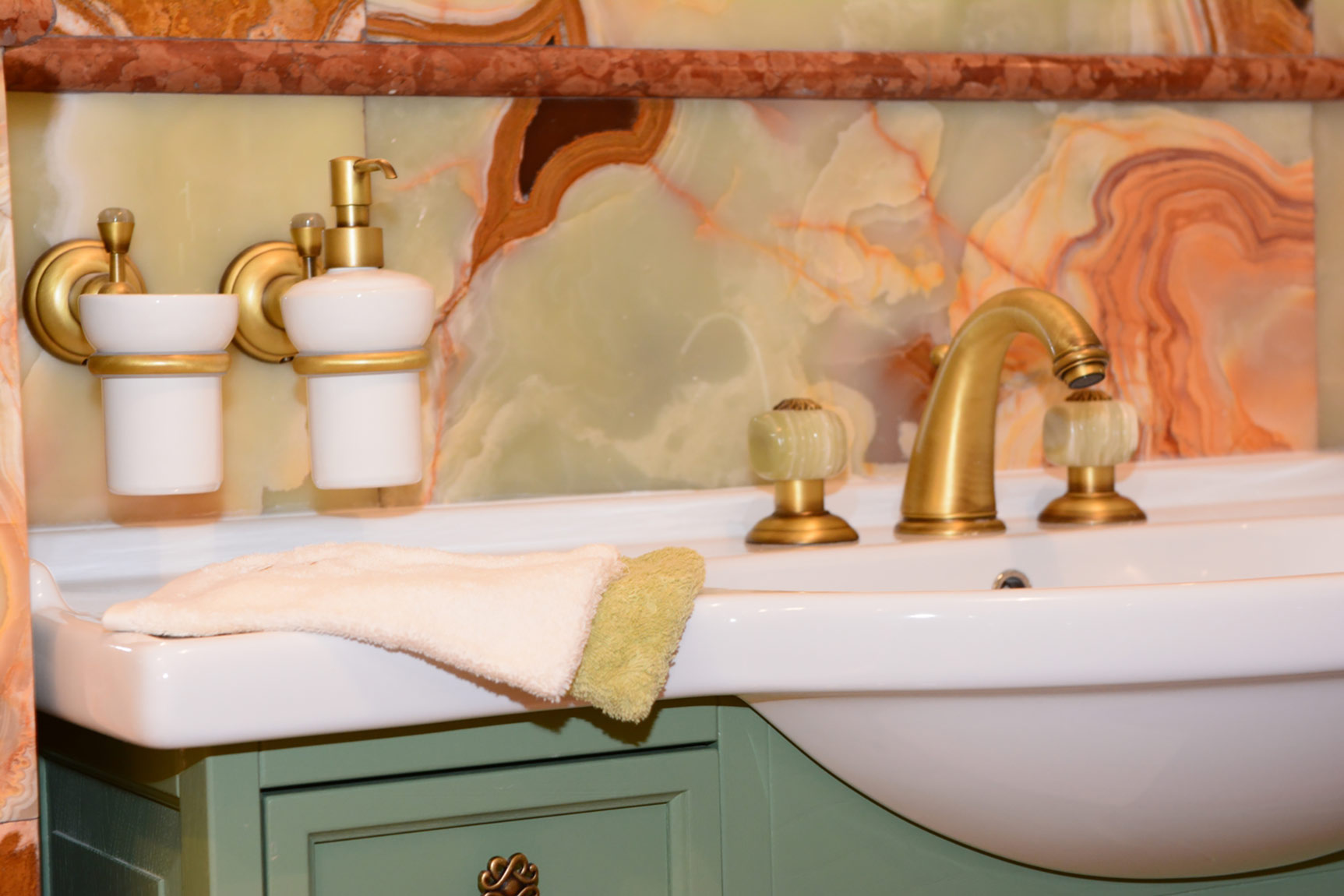 2147 ** 09O Одинарный кран с подключением для стиральной машины 3/4 ” Nicolazzi Series Onice  - Вид №5