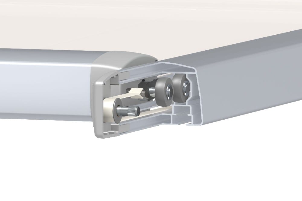 Навес с откидным верхом с боковыми направляющими HELLA TENDA PLUS ARCH-00035219 - Вид №7