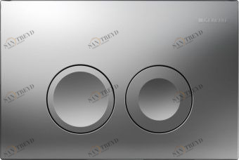 115.125.46.1 смывная клавиша DELTA21 пластик (хром матовый) Santreyd 