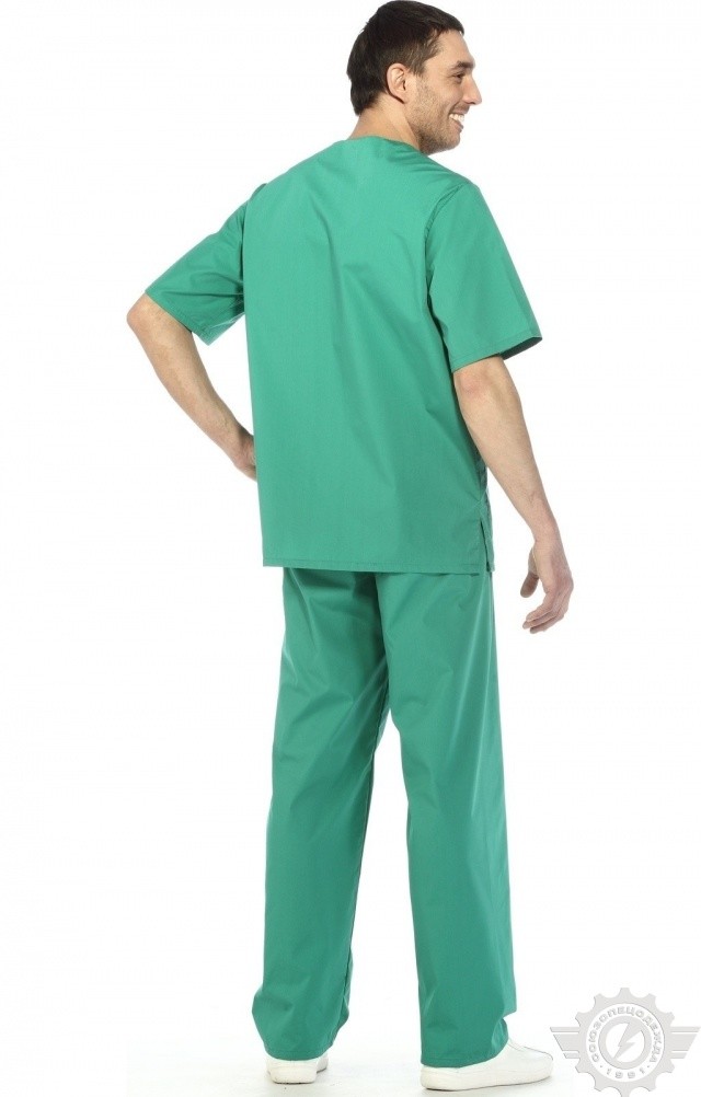 66146 Костюм "Спец" зеленый  Медицинская одежда  размер 44-46/170-176 Спецодежда  - Вид №10