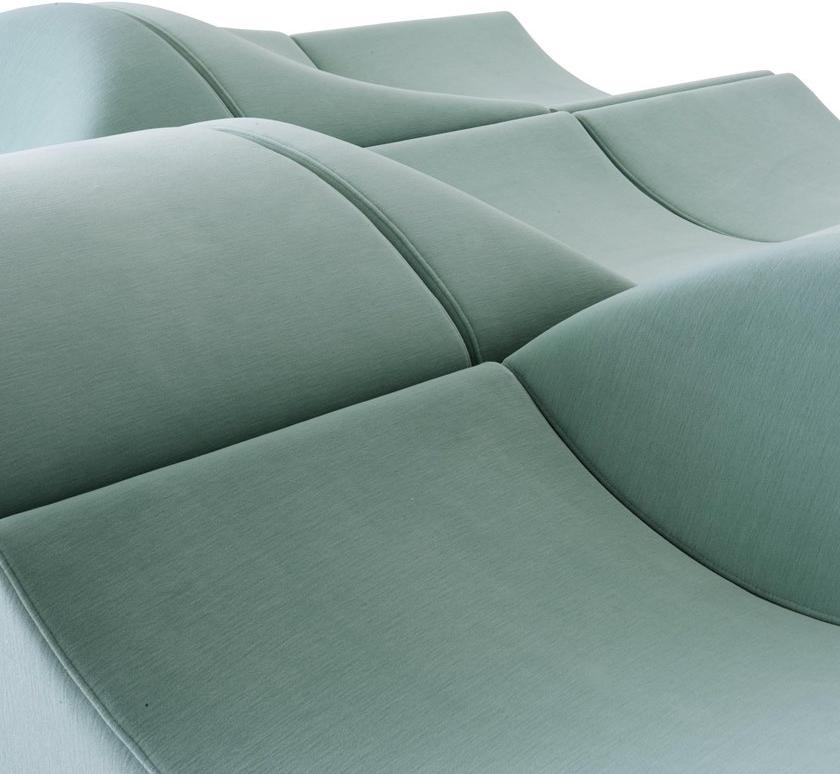 Ligne Roset Модульная скамейка с обивкой из ткани Asmara 10000315/16/17/18 - Вид №5