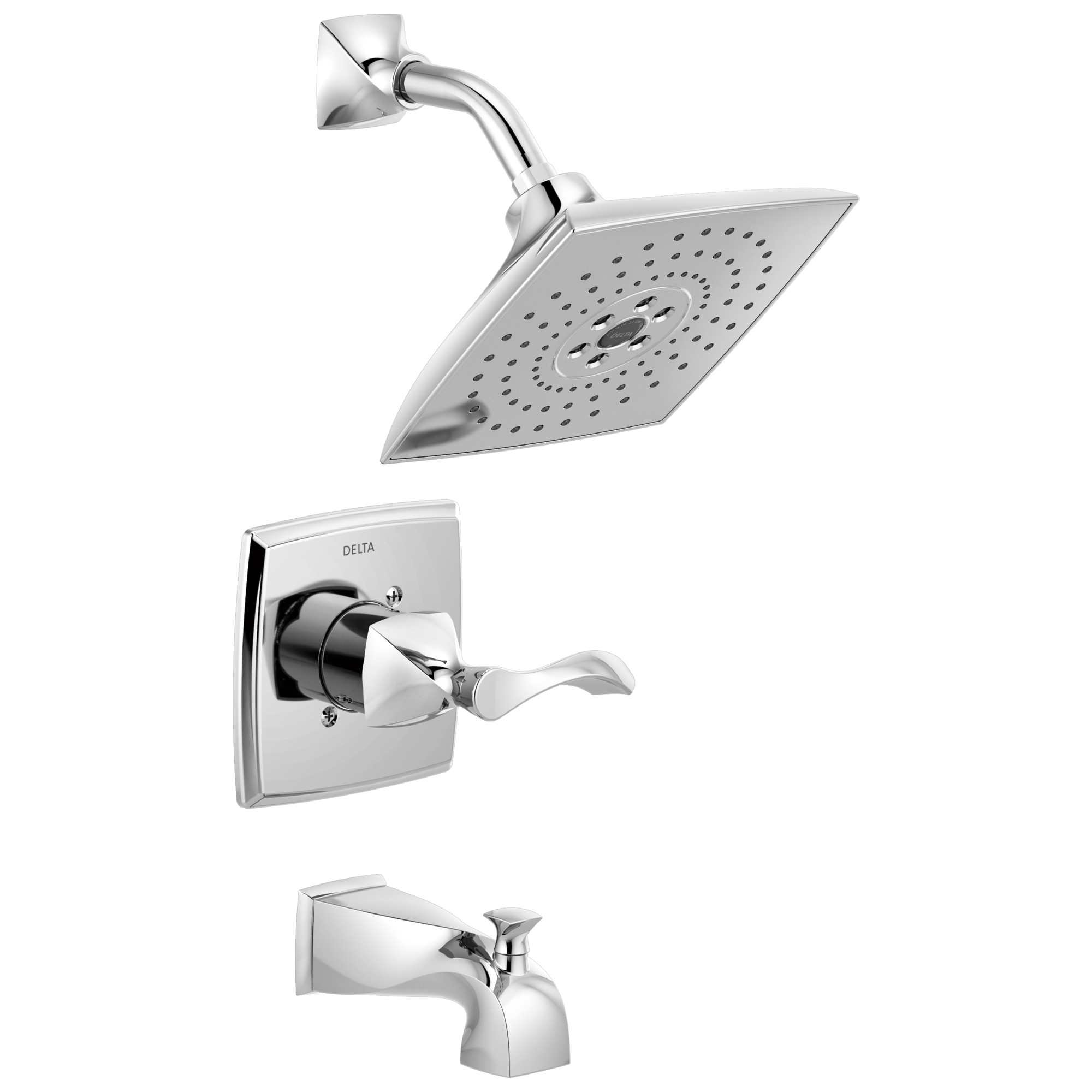 144741 Для ванны и душа Monitor® серии 14 Delta Faucet Everly Хром 