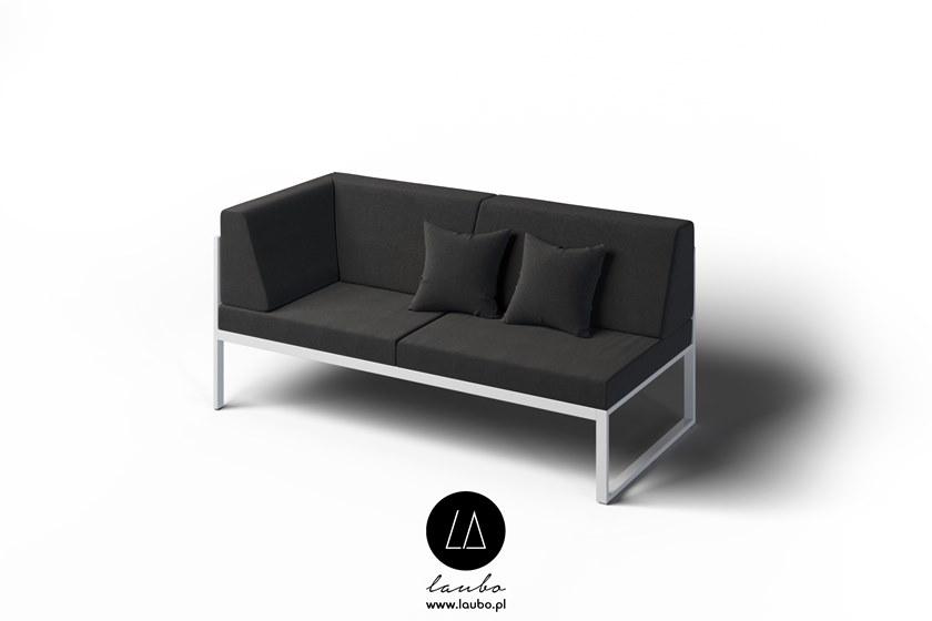 Laubo Левый угол 2-х местный садовый диван Formal sun-id-1380859 - Вид №1