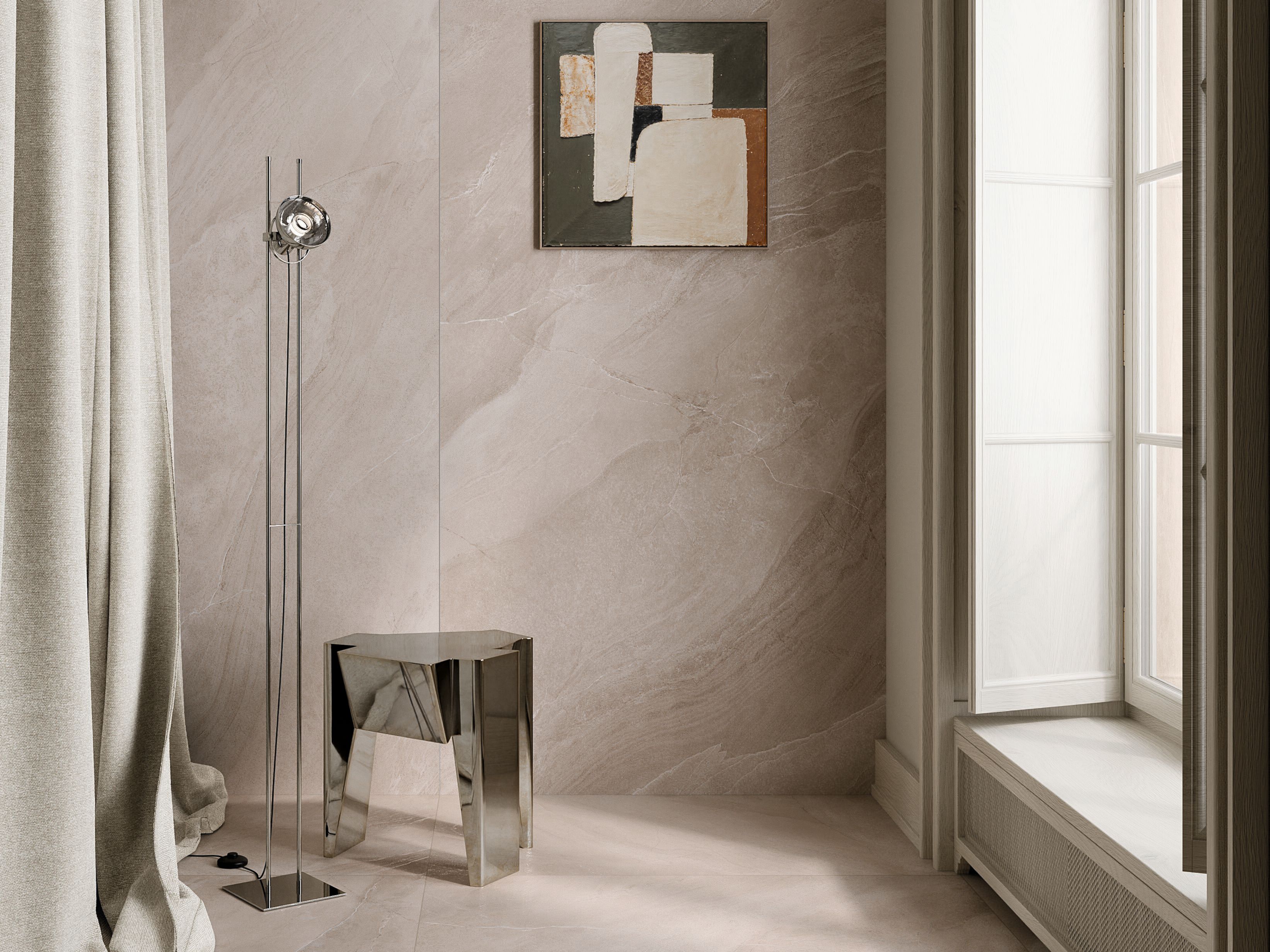 Пол / облицовка керамогранита с эффектом камня CERAMICA FONDOVALLE Slaten Stone ARCH-00113939