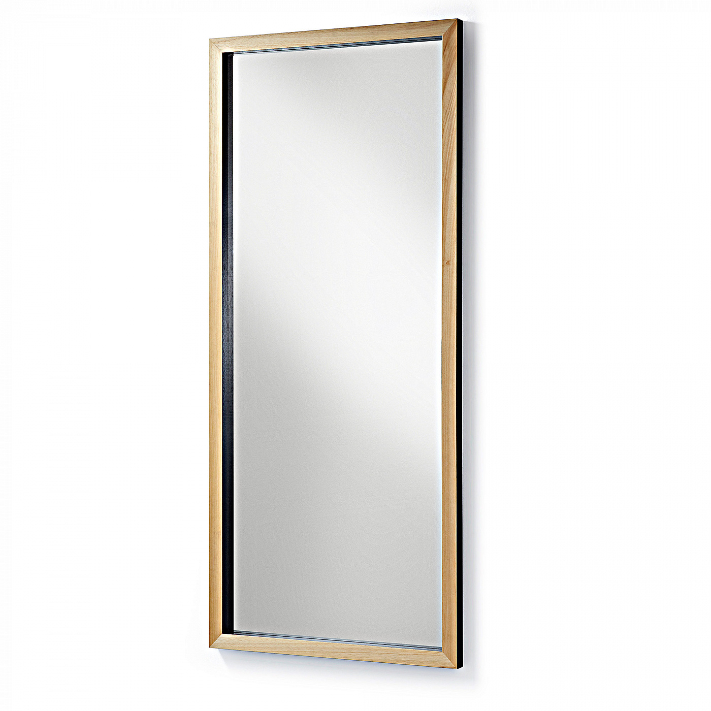 046068 Зеркало Drop 78x178 черное La Forma Enzo - Вид №1