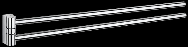 ST214 Держатель для полотенец, двойной, поворотный bagno&associati STANZA