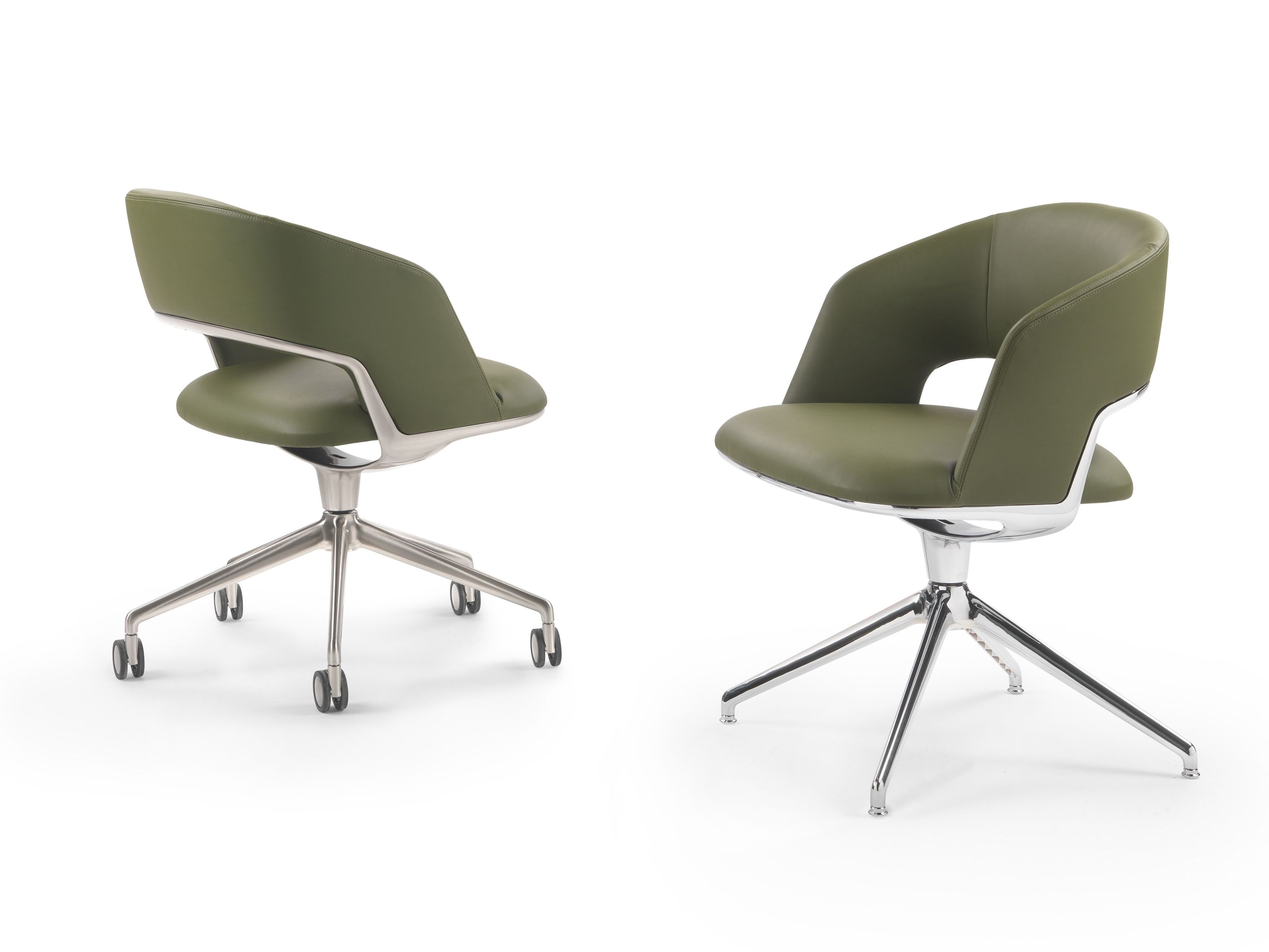 5-спицевое вращающееся офисное кресло с колесами Flexform Alma ARCH-00042681 - Вид №2