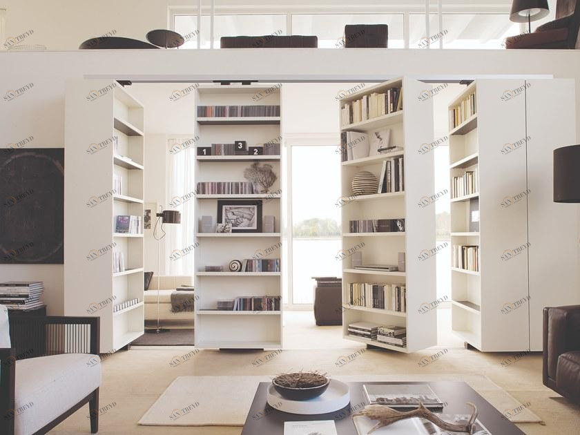 ALBED Книжный шкаф-разделитель поворотный из дерева Ri-vista Vt-s