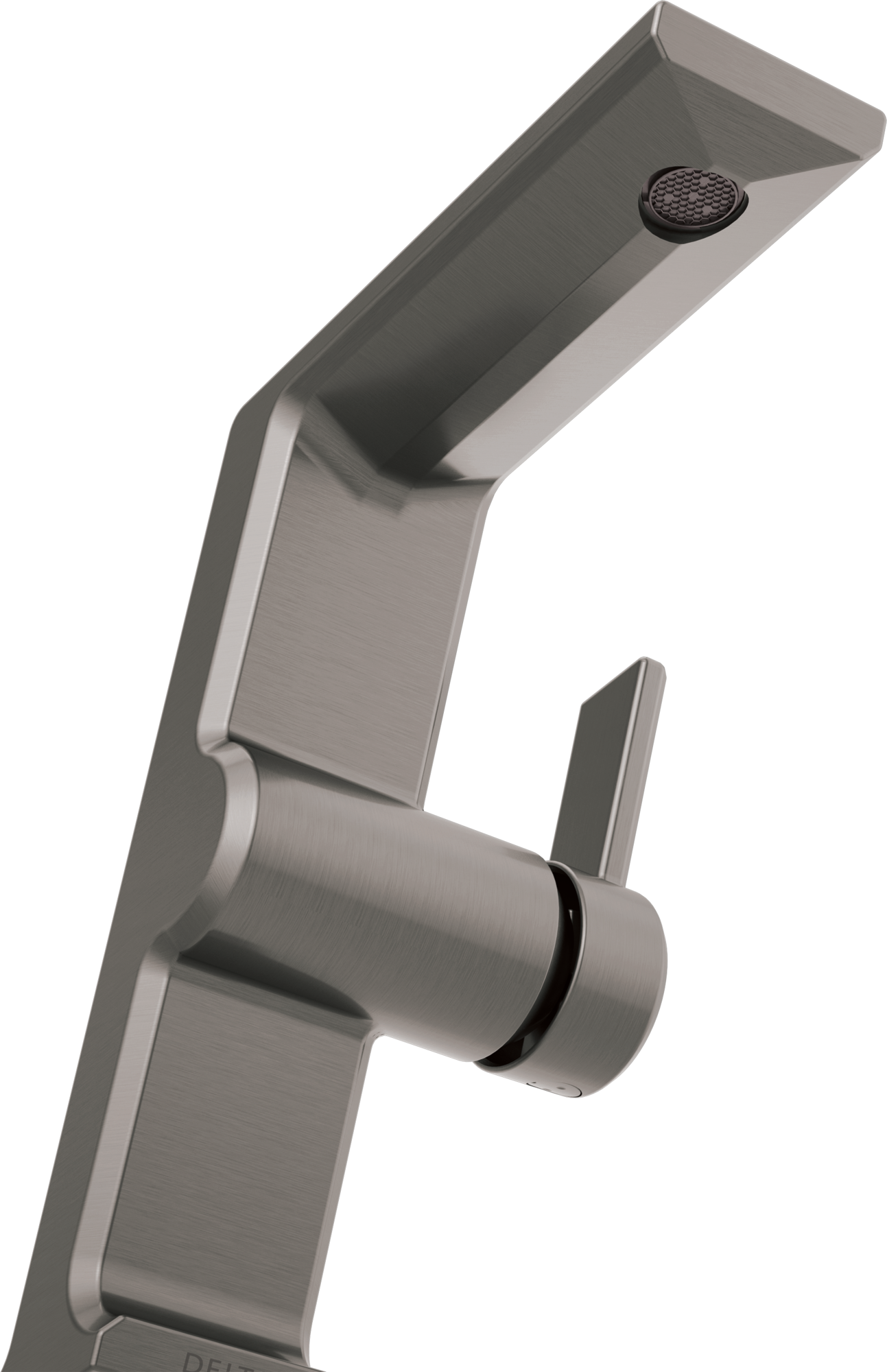 699-KS-DST Смеситель для ванной комнаты средней высоты с одной ручкой Delta Faucet Pivotal Черный нержавеющий  - Вид №6