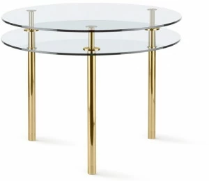 GHIDINI1961 Круглый хрустальный стол Legs