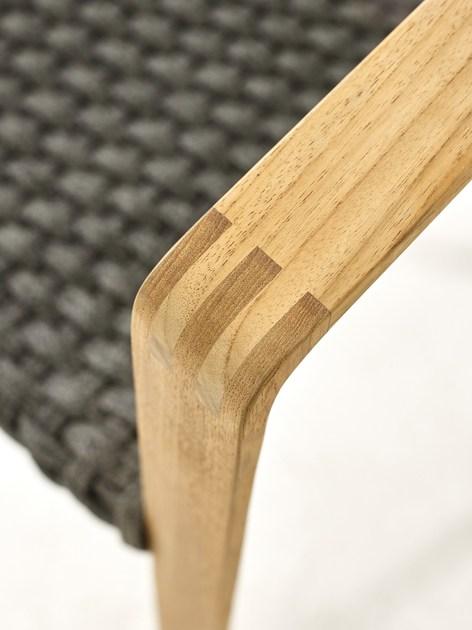 solpuri Штабелируемый стул из тикового дерева с подлокотниками Lodge sun-id-1511665 - Вид №7