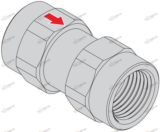 TECO Фитинг с внутренней / внутренней резьбой Firebag® sun-id-1374447