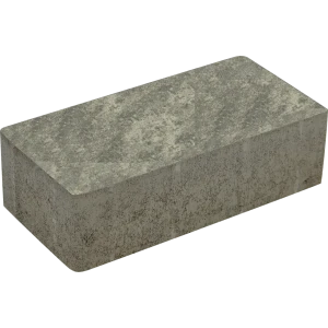 Плитка тротуарная BRAER прямоугольник 200x100 мм цвет Туман толщина 60 мм