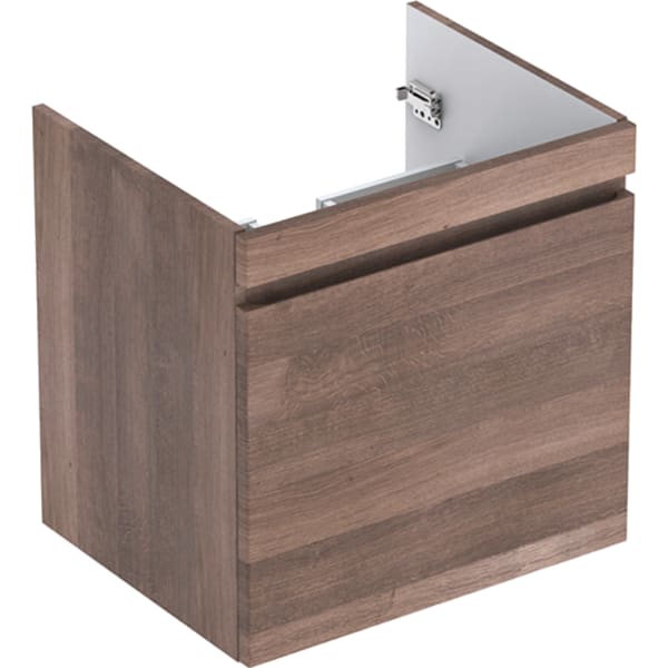 869563000 Шкафчик для встраиваемой раковины Geberit Renova Plan, с одним выдвижным и одним внутренним выдвижным ящиком Geberit 