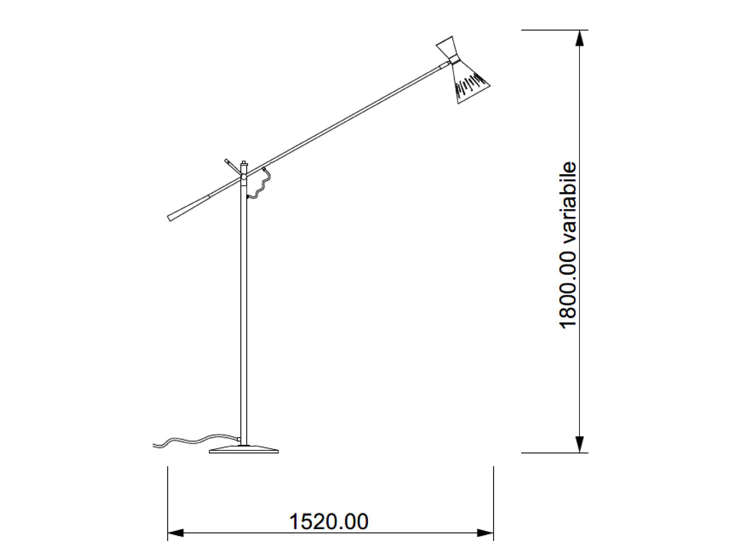 Регулируемый светодиодный торшер Lampex Italiana Pop ARCH-00046809 - Вид №2