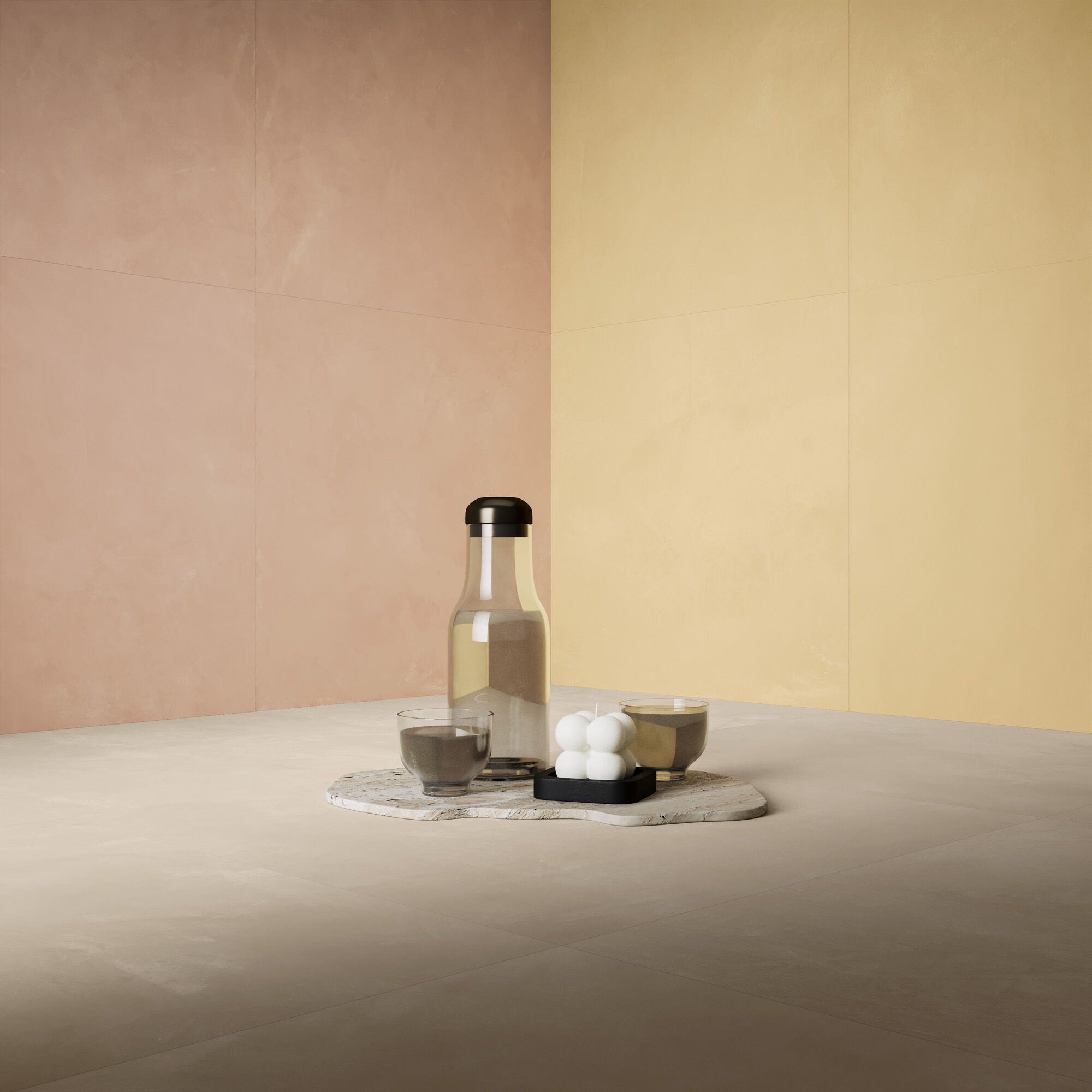 Пол / керамогранит с эффектом смолы Ceramiche Caesar Join ARCH-00055253 - Вид №9