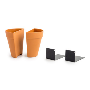 SK BOOKPLANT2 Держатель для книг plant pot Suck UK