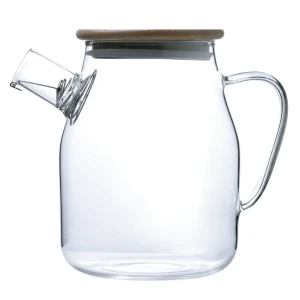Заварочный чайник 800 мл Werner Bambu 51462 стекло цвет прозрачный