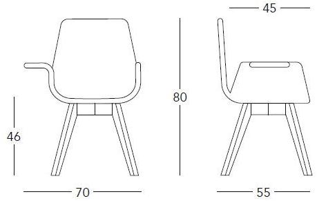 Real Piel Мягкое кресло с подлокотниками и полкой для журналов sun-id-1365062 - Вид №14