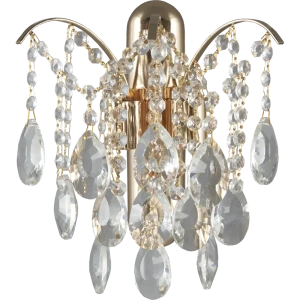 Бра «Бриз 5» E27х2 60 Вт цвет золотой