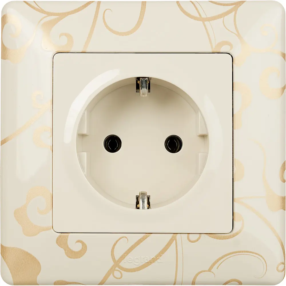 Розетка Legrand Valena life 2 контакта с заземлением цвет слоновая кость 82169344 STLM-2120396 - Вид №6
