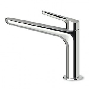 ZMM714 Смеситель для раковины, однорычажный, с удлиненным изливом, аэратором, гибкими шлангами, без слива. Zucchetti Medameda