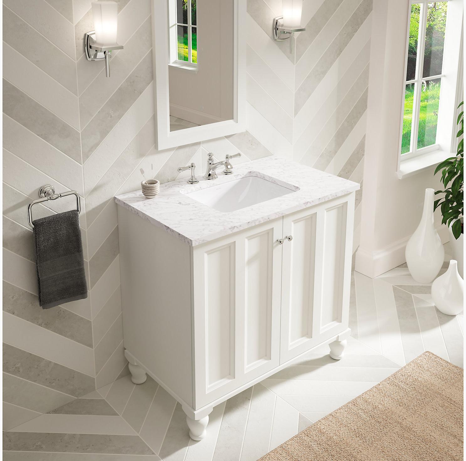 K-20000-47 Накладная раковина под столешницу  прямоугольная Kohler  - Вид №3