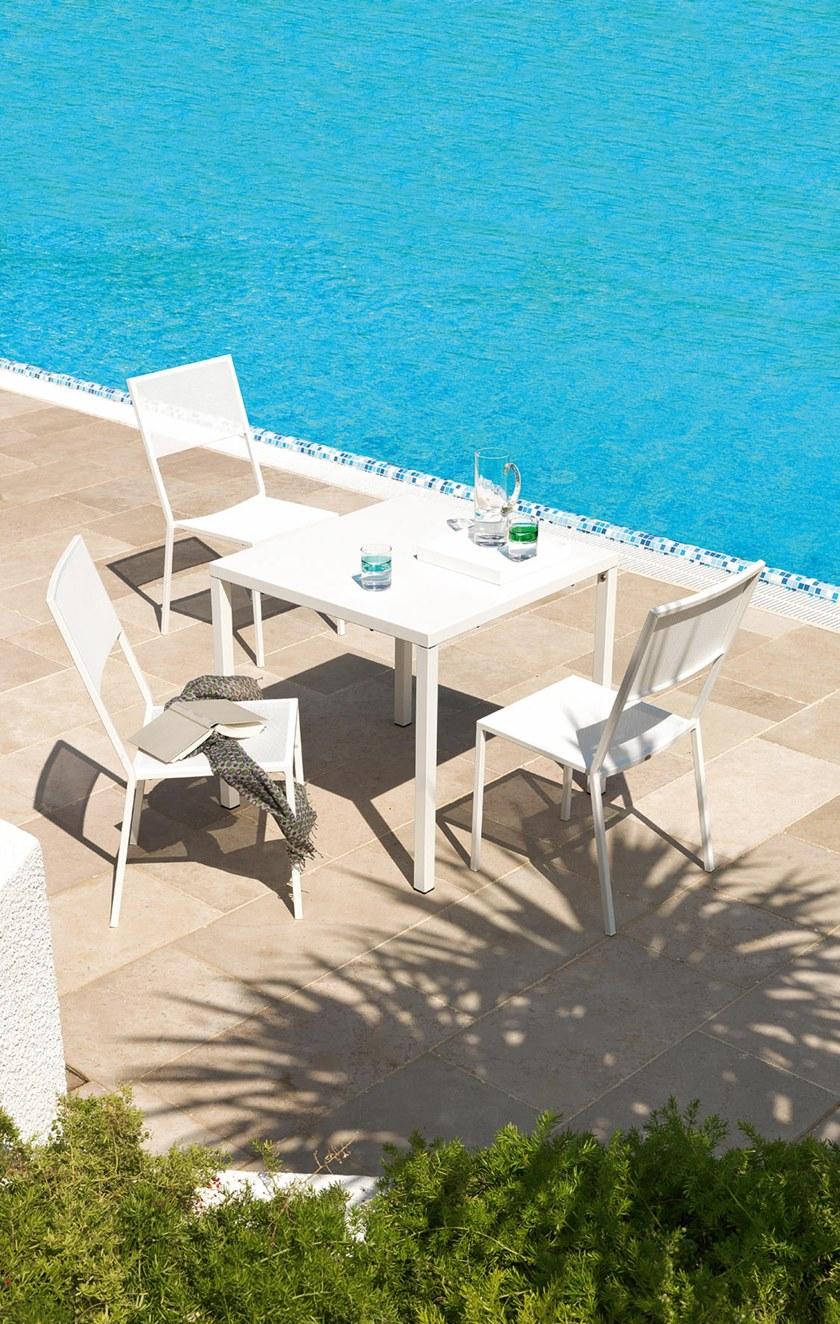 Unopiù Квадратный железный стол Conrad Tacon80b - Вид №3