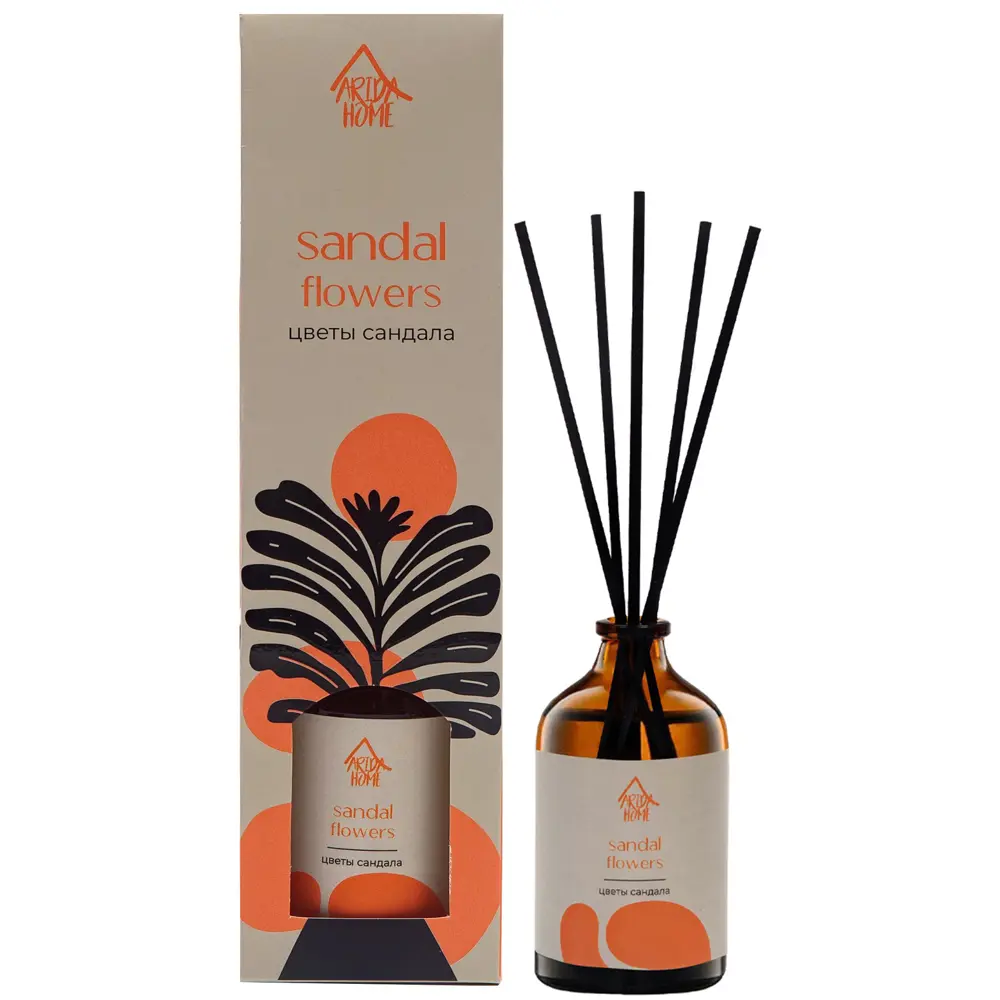 ARIDA HOME Диффузор Цветы сандала - аромат спокойствия для вашего дома 84049202 STLM-0046488