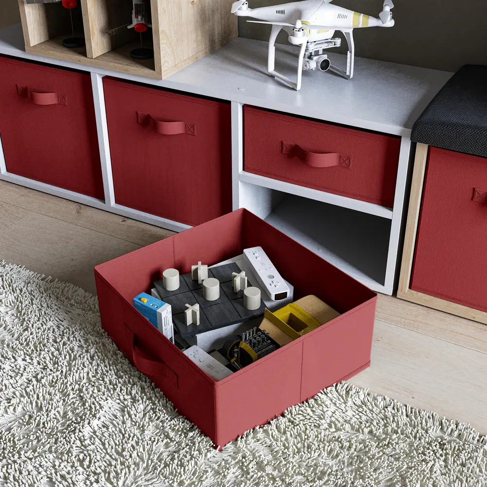 Короб Spaceo KUB для хранения — стильный органайзер без крышки 82658005 STLM-0032980