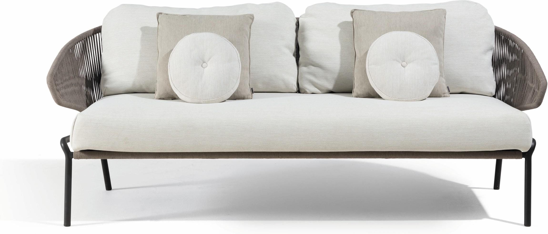 MNST323 2,5 мест. диван фиксированный лава бронза Manutti Radius - Вид №2