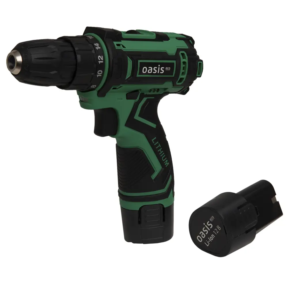 Аккумуляторный шуруповерт Oasis Eco ASB-12S с двойной батареей 89372824 STLM-0840715 - Вид №7