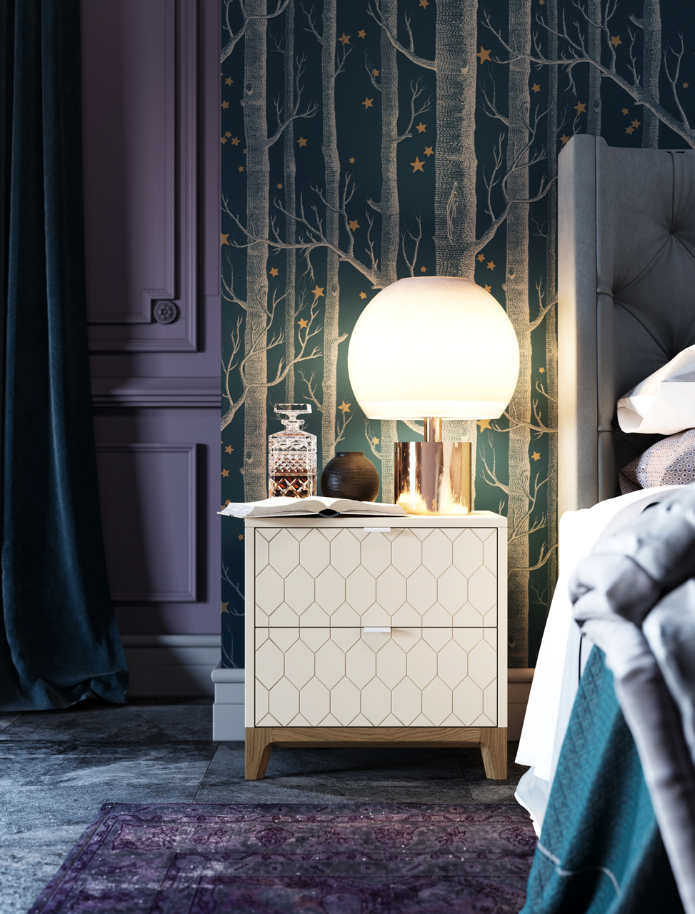 IDC025105306 The IDEA Прикроватная тумба CASE  - Вид №2