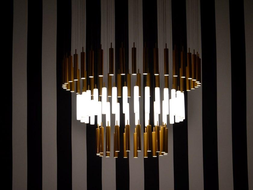 Beau & Bien Фарфоровая светодиодная люстра с диммером Rainy day sun-id-1377671 - Вид №1