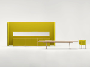 Отдельно стоящая перегородка из ткани