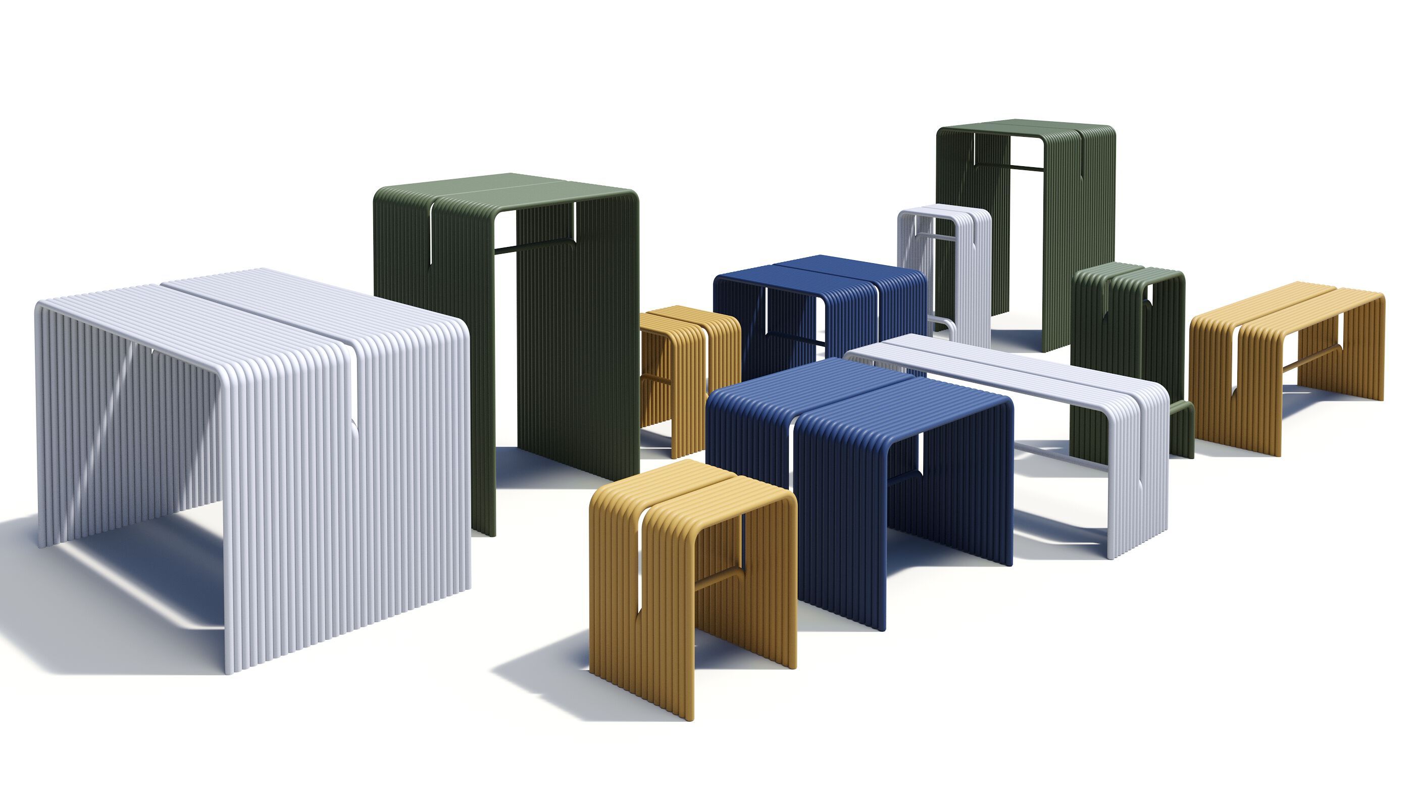 Алюминиевый высокий садовый стул с порошковым покрытием Joyf TUbe ARCH-00031635 - Вид №30