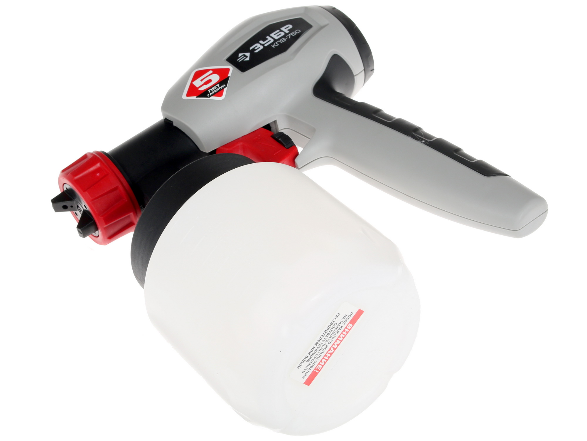 Краскопульт Зубр КПЭ-750 1063249 STDN-0037680 - Вид №10