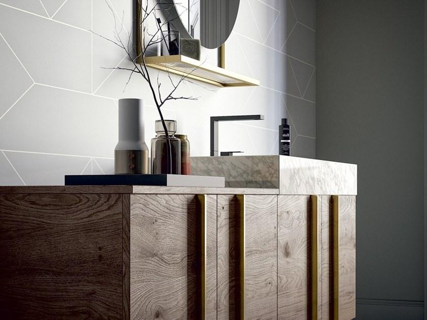 Birex Мебель для умывальника одинарная с дверцами Sidéro SIDERO180 - Вид №2