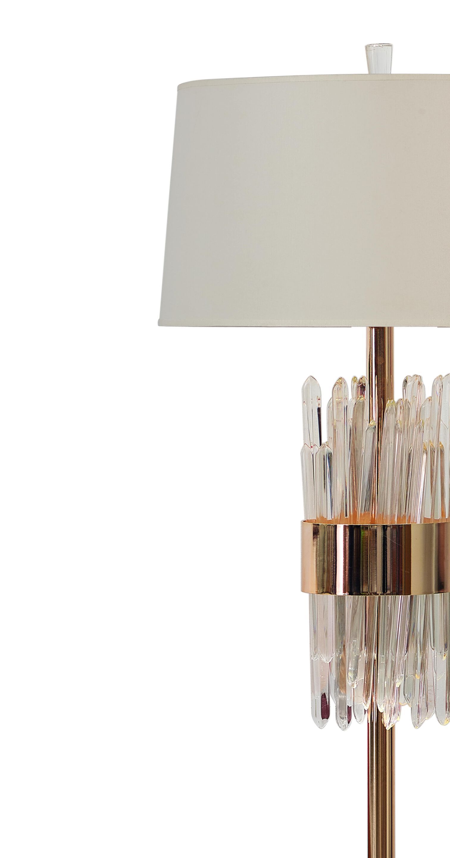 Напольная лампа из нержавеющей стали с кристаллами K-Lighting Volúpia ARCH-00014442 - Вид №1