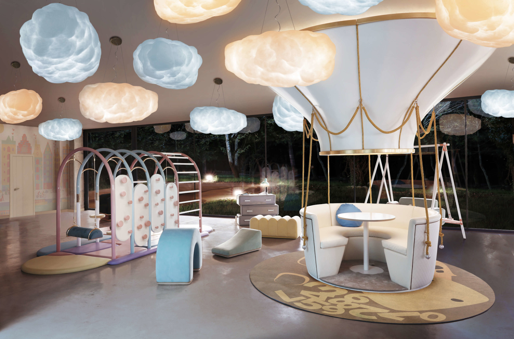 CIST185 Детские ковры Дерево чисел Circu  - Вид №2