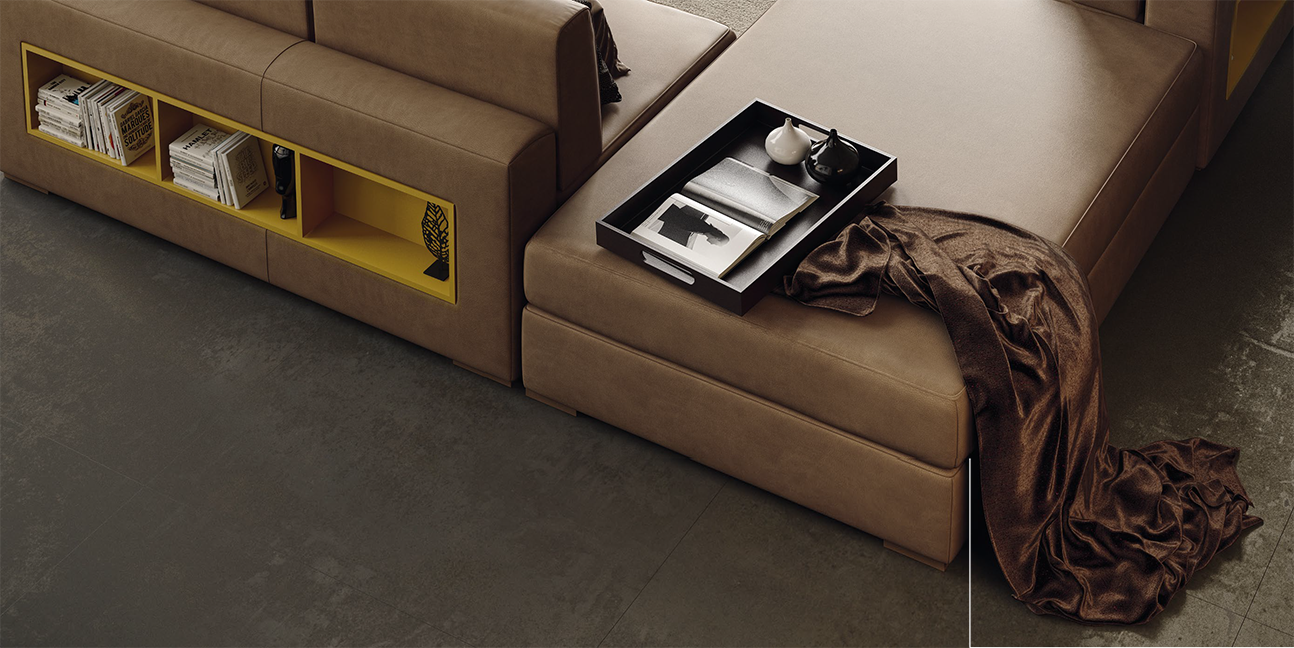 Диван  CAROTI THECA 150+63+149 Concept - Вид №3