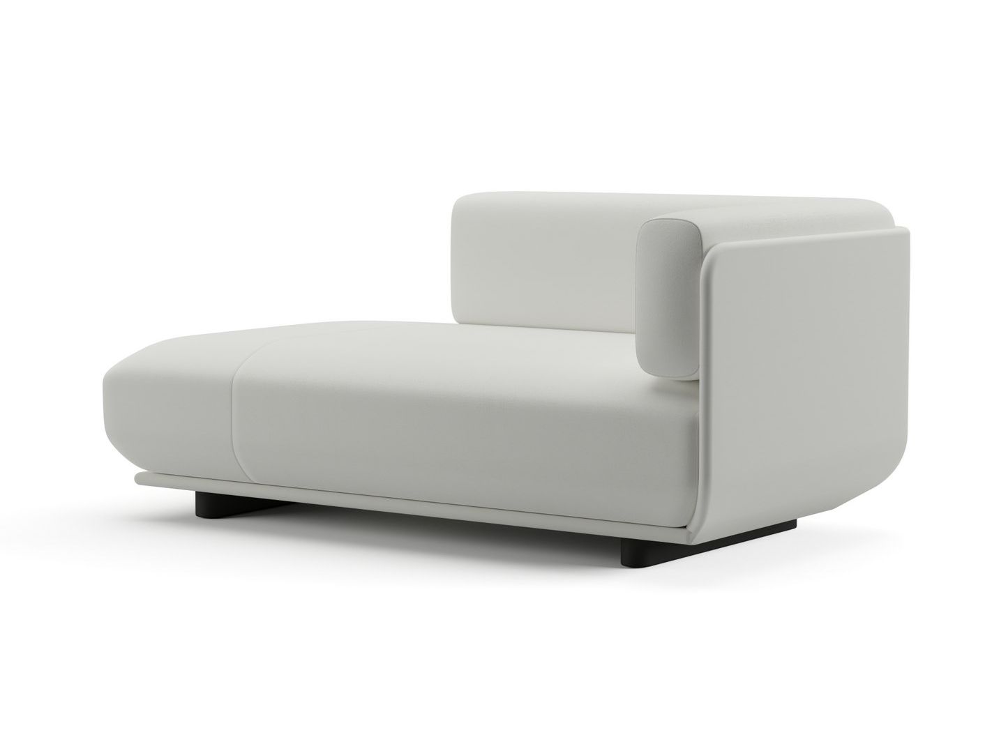 Dormeuse из кожи и ткани Arper Shaal ARCH-00091791 - Вид №1